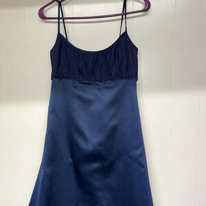 Alfred Angelo formal Satin Full Length Dress Sz s